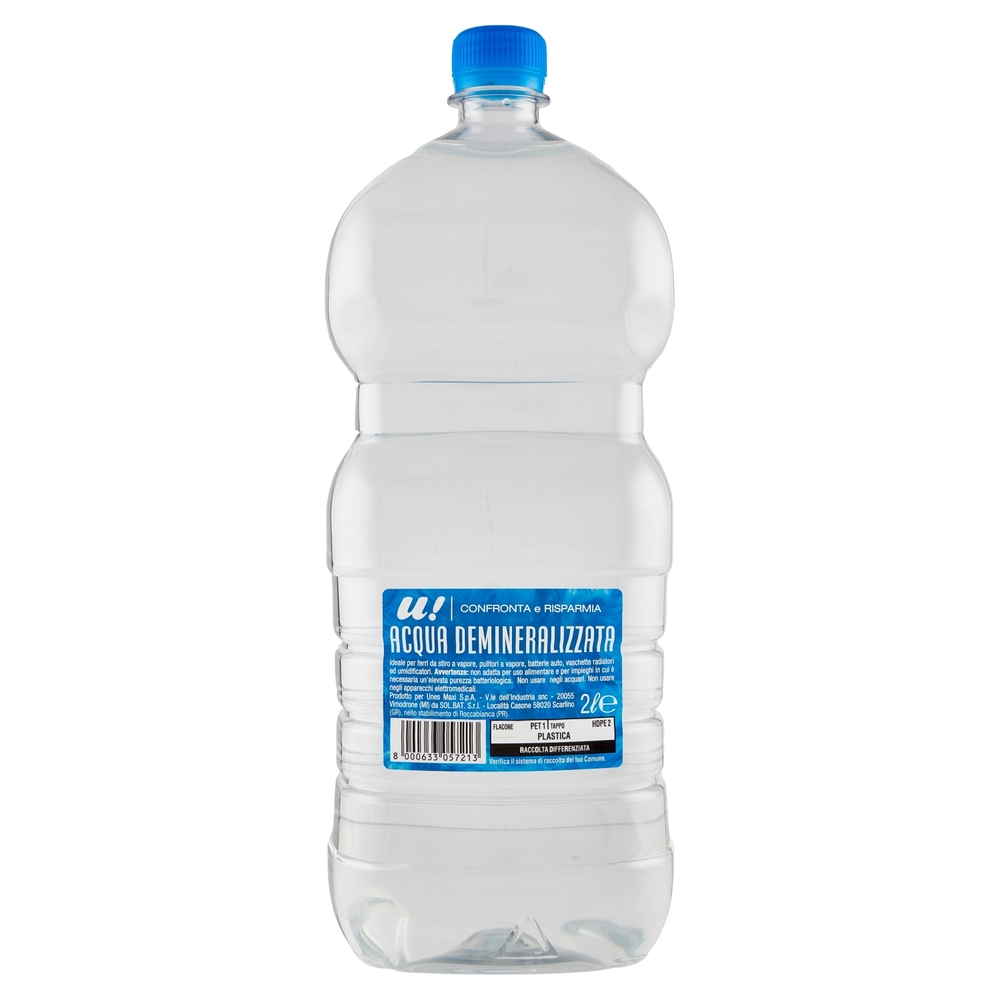 Acqua Demineralizzata U! Confronta e Risparmia